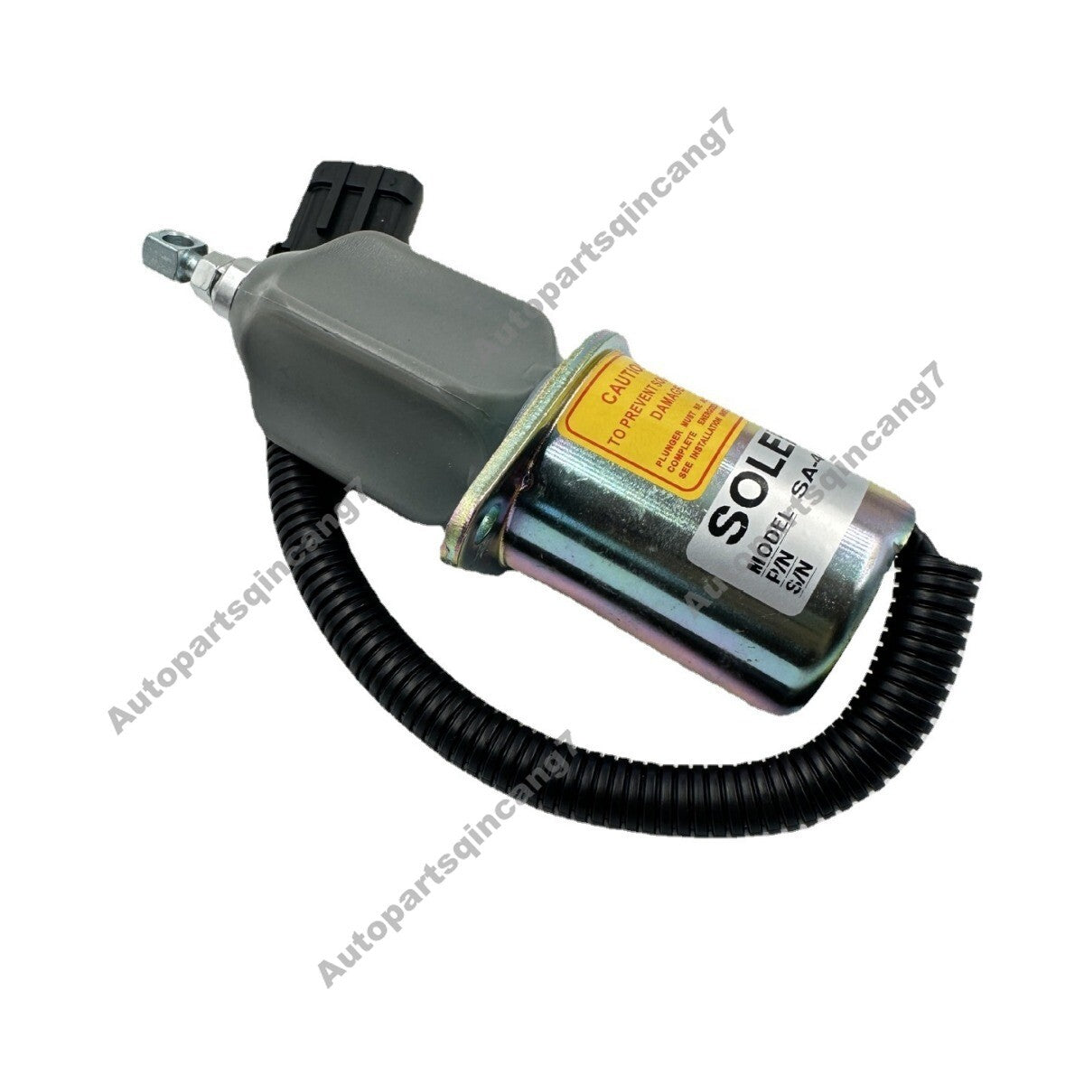 12V Fuel Shut Down Off Solenoid 3919422 3934972 for Engine 6BT 5.9L 8.3L