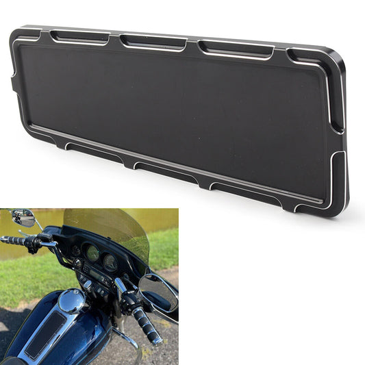for Harley Electra Glide FLHT/FLHTC FLTR 2008-2016 Dash Insert Cover Black Bike