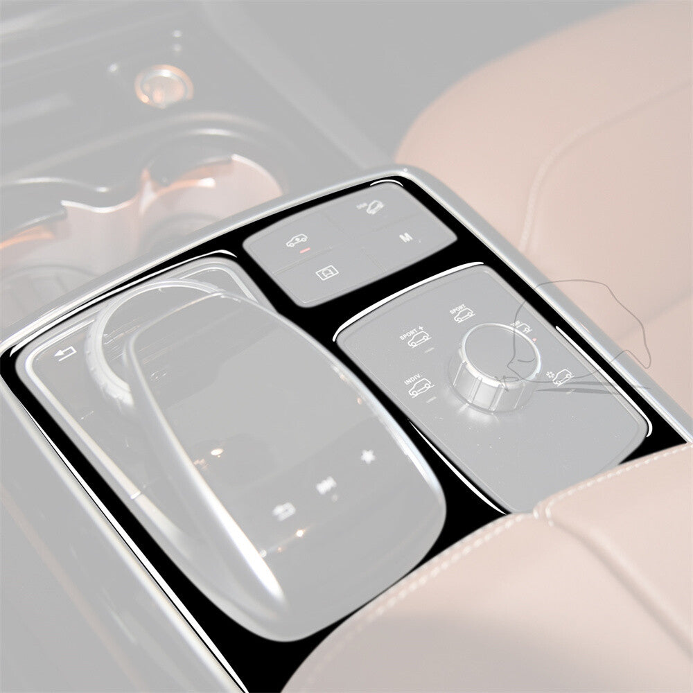 Gloss Black Gear Shift Multimedia Panel Cover for Benz GLE GLS ML GL Class 13-19