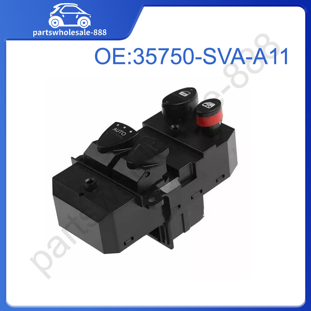 Power window master switch 35750-SVA-A11 FIT for Honda for Civic 2006-2011.