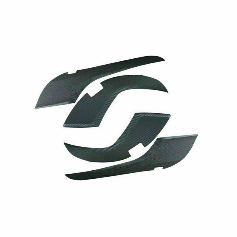Carbon Fiber Leather Inner Door Anti-Kick Stickers for Toyota for Camry 2018-2023