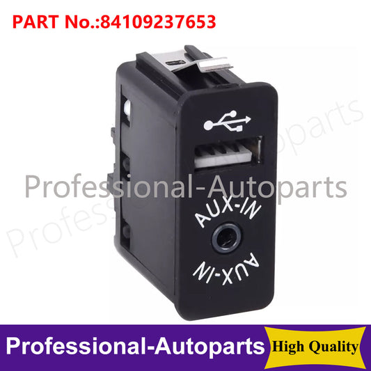 USB AUX Input Socket Port Plug SwitchFor for BMW E81 E82 E84 E87 E88 E90 84109237653