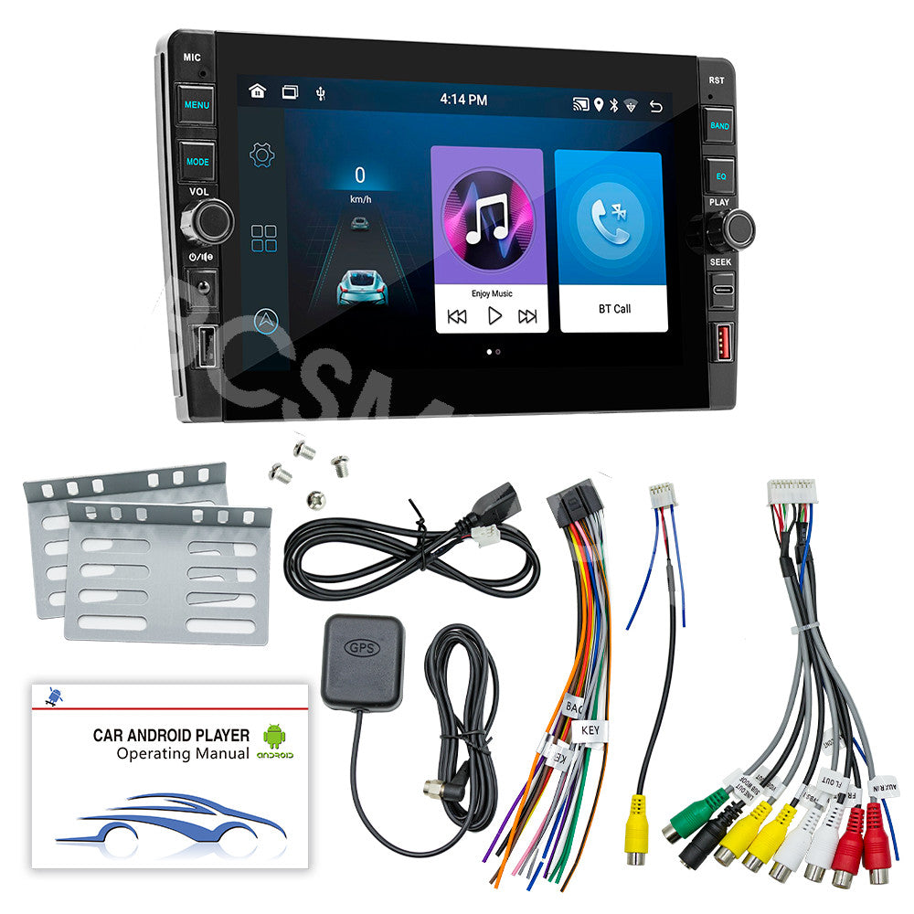 2Din Car Radio Stereo GPS Navigation 2+32G For Apple Carplay Android Auto