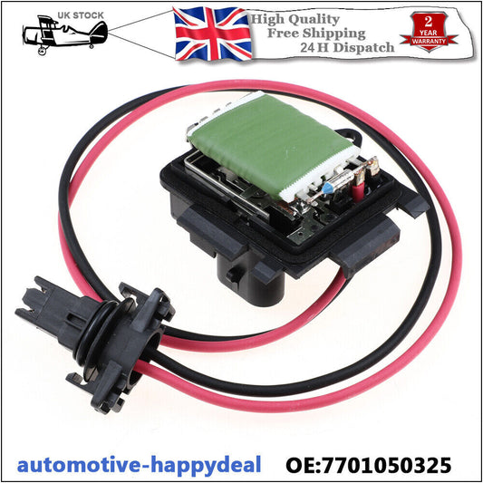 Heater Blower Fan Resistor for Vauxhall Vivaro for Renault Trafic for Opel Vivaro 01-14