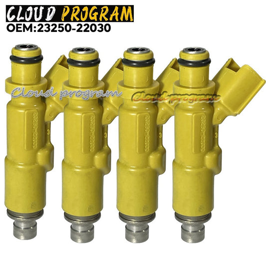 4PCS 23250-22030 Fuel Injectors For 2000-2008 for Toyota Celica GTS 1.8L 2ZZGE VVTLI