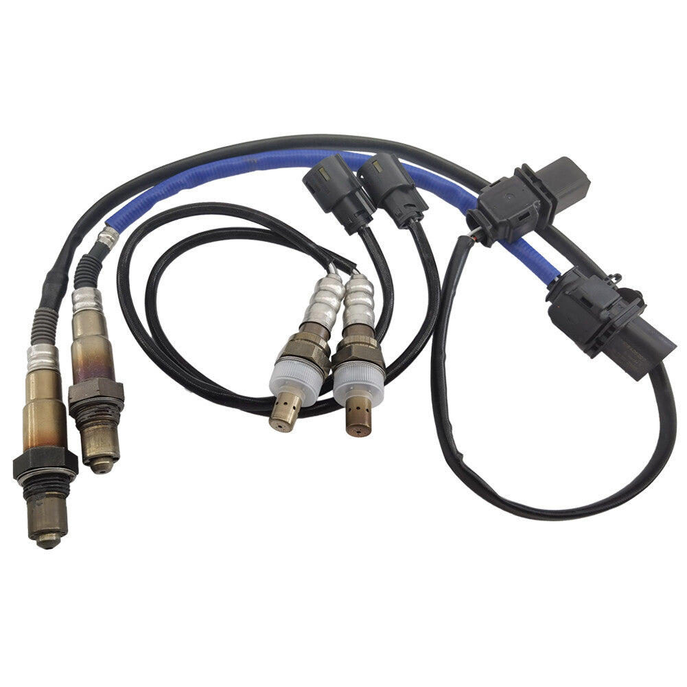 Set of 4X Up+Downstream Oxygen Sensor for 2011-2014 for Ford F-150 3.5L Turbocharged