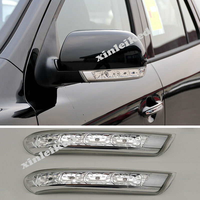for Hyundai Santa Fe 2006-2012 Side Mirror Turn Signal DRL Indicator Light Strip