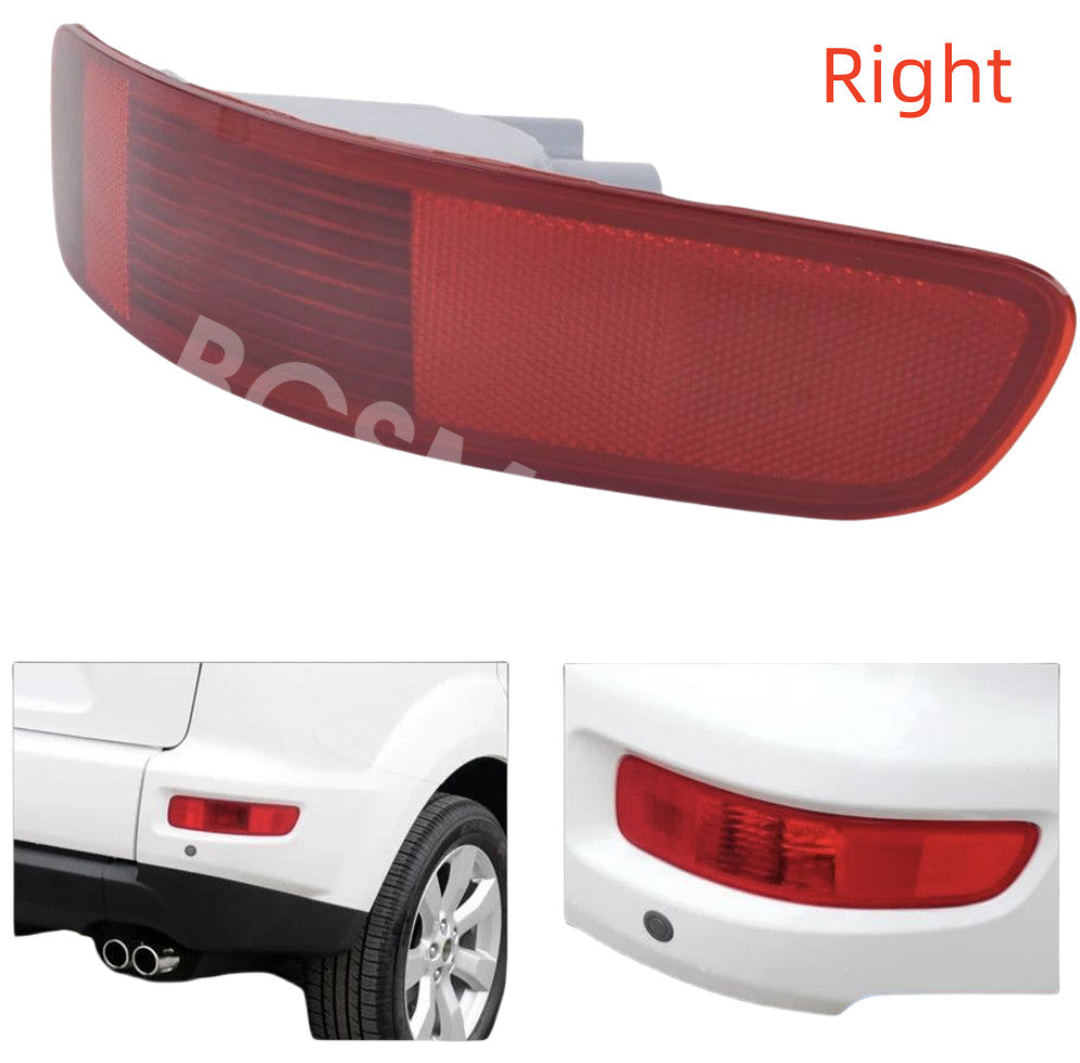 Rear Bumper Right Tail Reflector Shell Fit for Mitsubishi for Outlander 2007-2012