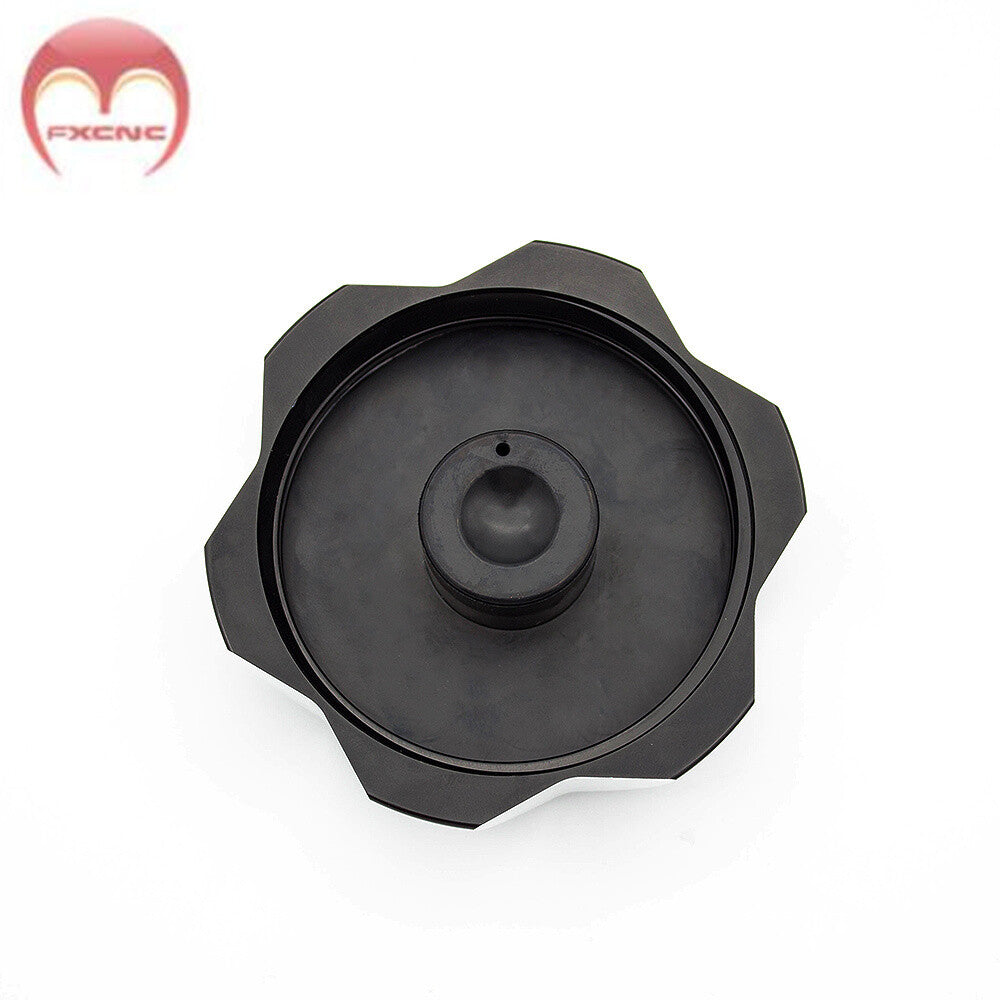Suitable for Kawasaki KFX 400 All Years Black CNC Motorcycle Gas Fuel Tank Cap 59mm