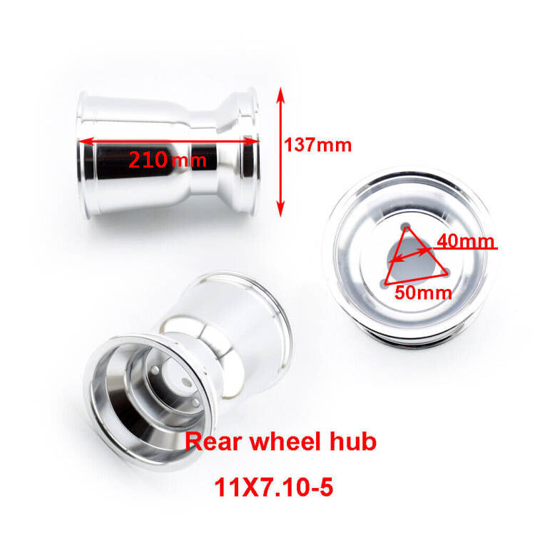 GO KART Rear Wheel Hub 11X7.10-5 210mm Alloy Wheel Rim KARTING ATV UTV Buggy
