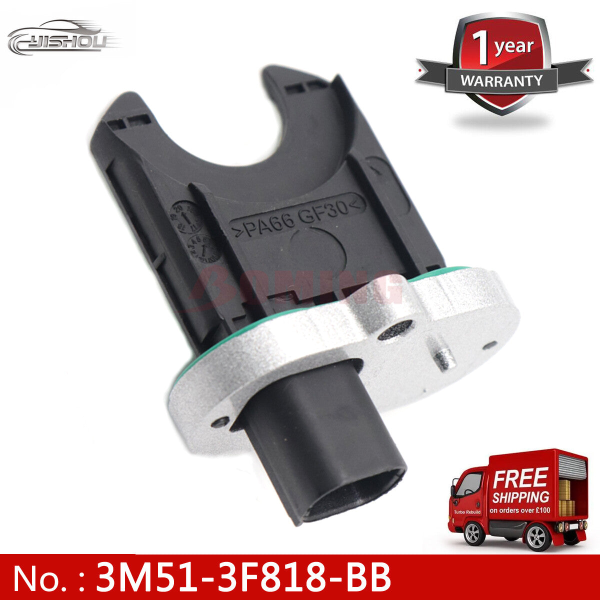 new 3M51-3F818-BB steering angle sensor for Ford C-Max Focus II Turnier 2004-12.