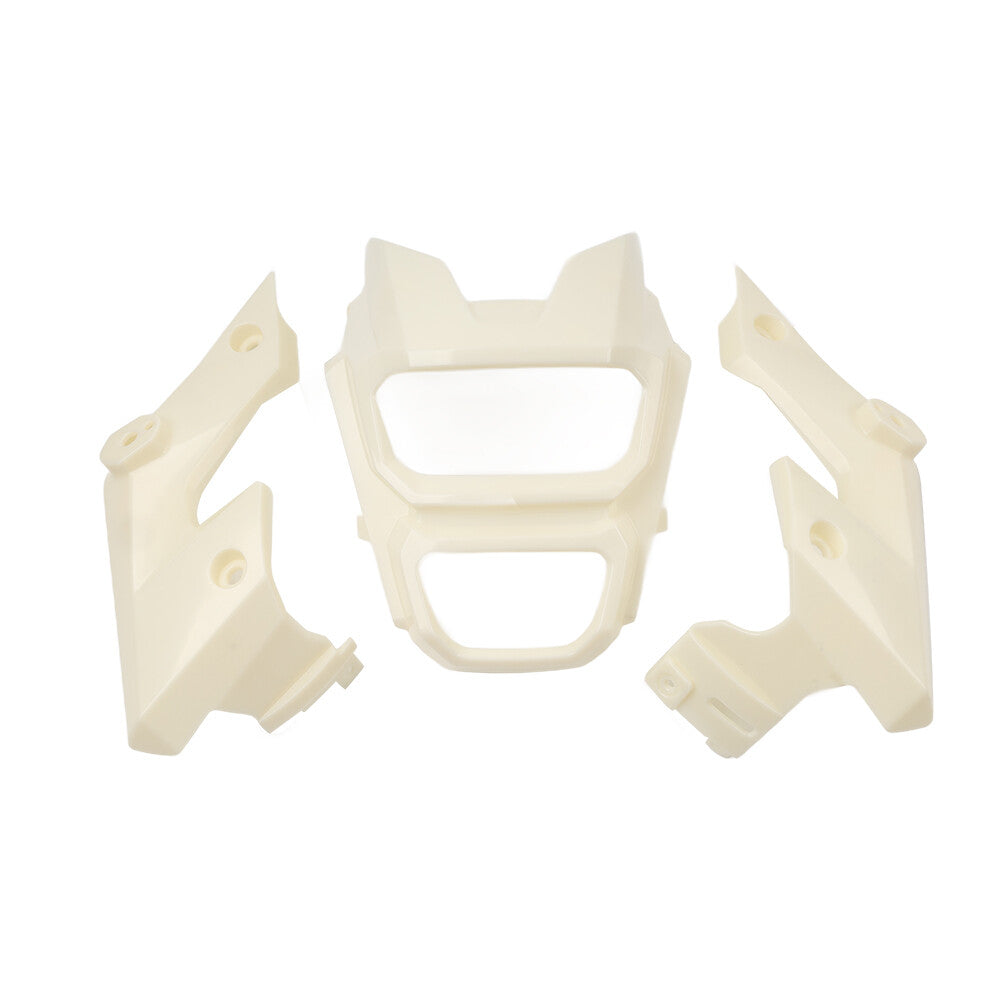White Headlight Lamp Guard Side Cover for Honda MSX125 Grom 2016-2018