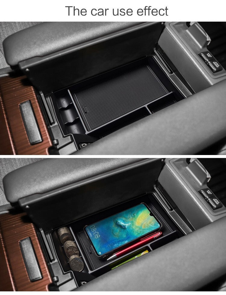 for Toyota for Sienna 2021 2022 2023 Center Console Armrest Storage Box BLACK