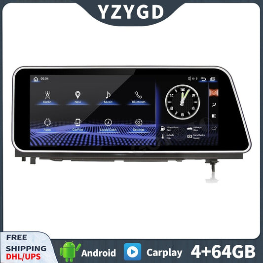 for Lexus for RX RX200t RX300 RX350 RX400h RX450h Android Car Radio Carplay Screen