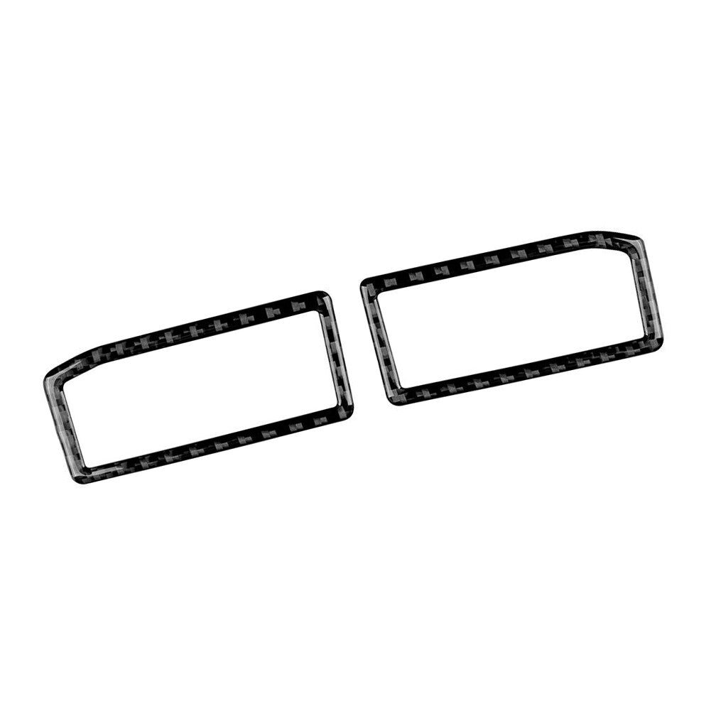 2Pcs Carbon Fiber Defogger Vent Cover Trim for Lexus RC300 350 200T 2015-2020