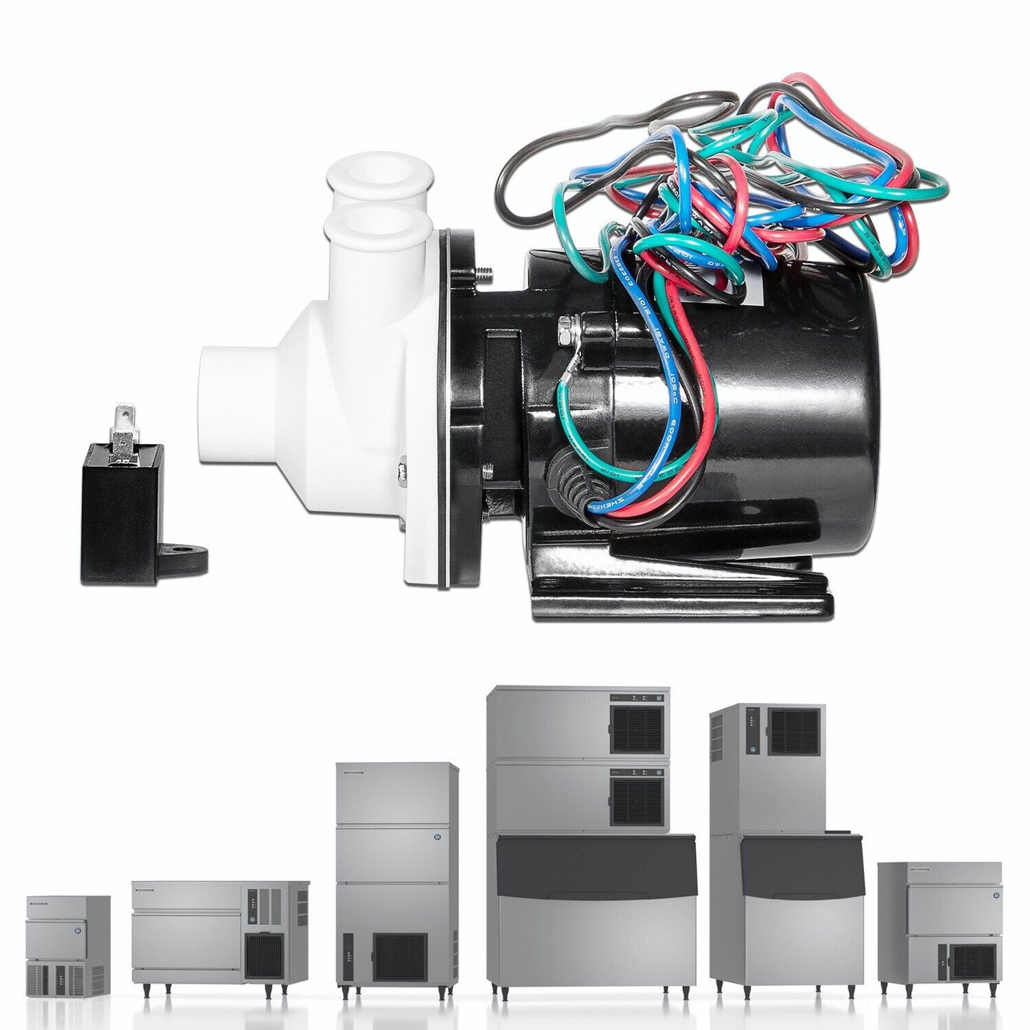 Water Pump Motor Assembly Ice Machine Equivalent For Hoshizaki APTA92P10WD1