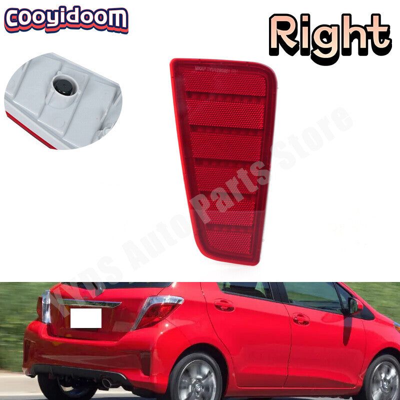 Suitable for Toyota Yaris 2012 - 2014 LE, rear stripe reflector, right rear fog light, 1 piece