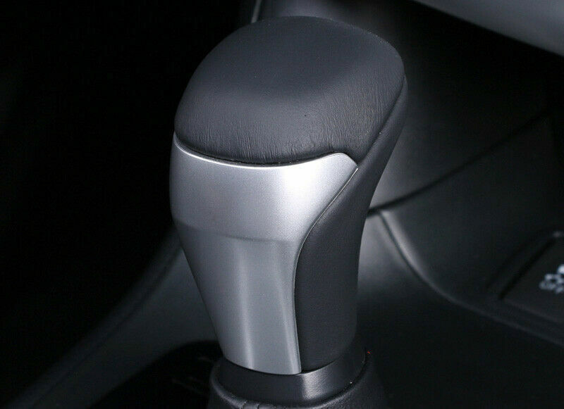 for Toyota Highlander 2014-2019 Silver Car Interior Gear Shift Knob Cover Trim