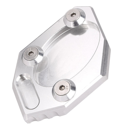Kickstand Side Stand Plate Silver for Kawasaki 250 300R Z250 ZX250 EX300