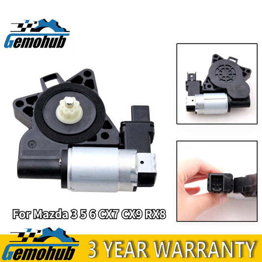 Front Left Power Window Lifter Regulator Motor for Mazda 5 6 RX-8 Speed 6