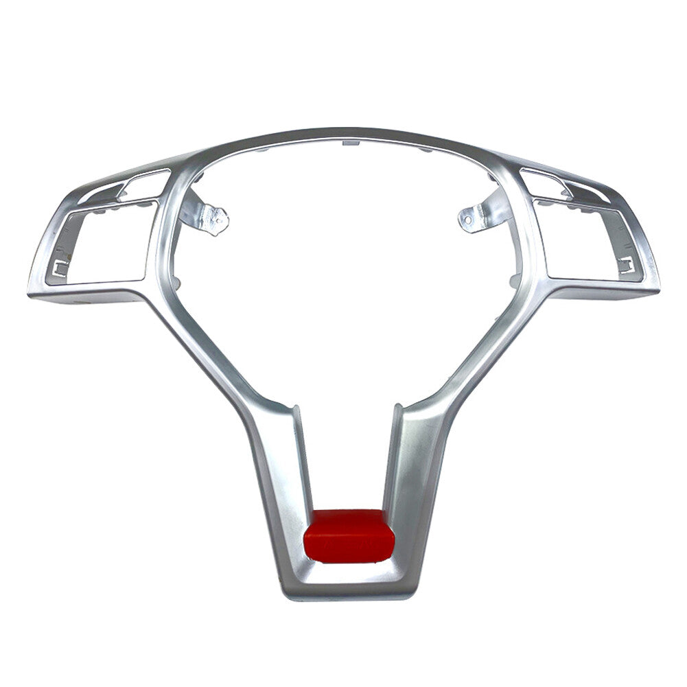 Steering Wheel Frame Trim Cover Silver for Mercedes A C E SLK CLA CLS GLA Class