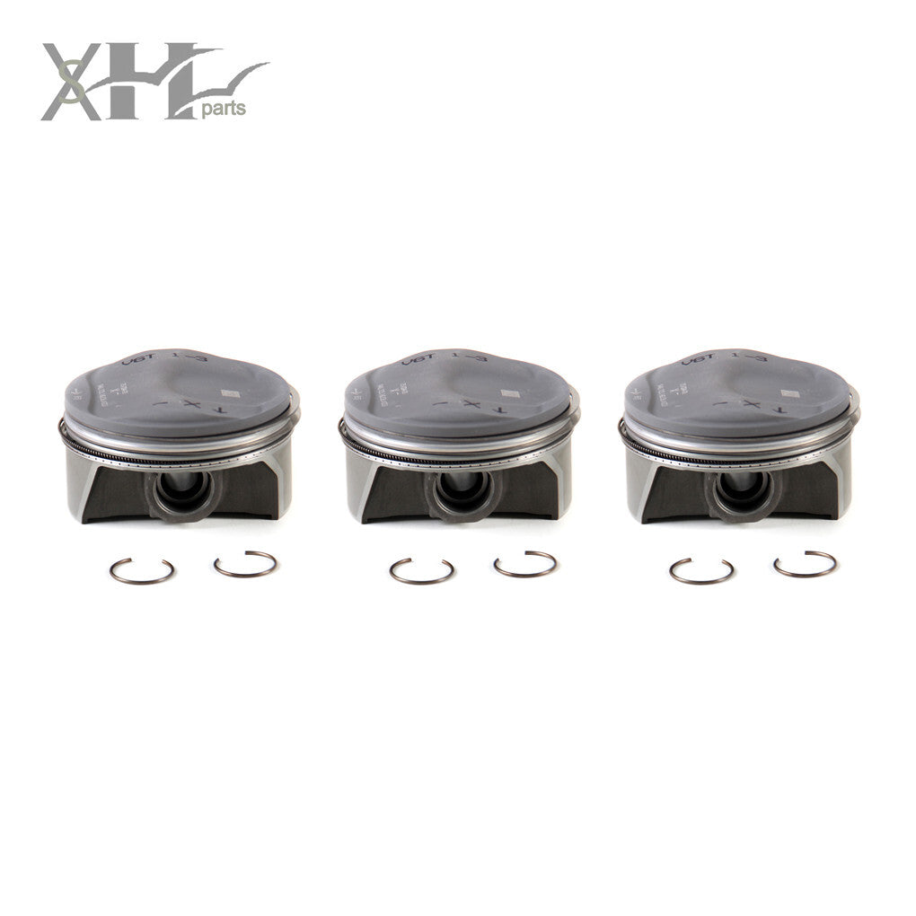 Forged PistonRing Assembly(1-3)Fit for Porsche Macan 95B for Panamera 970 3.0T