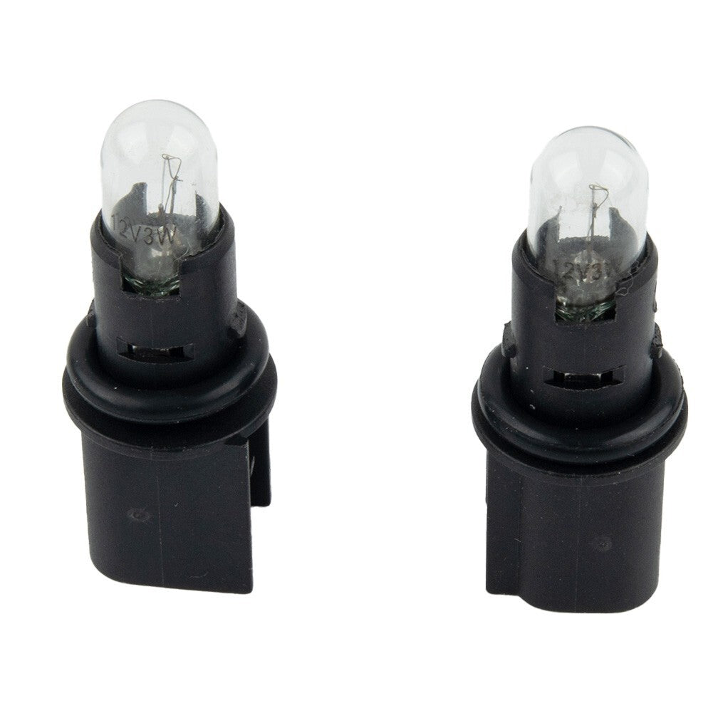 For- for Dodge Charger 06-10 Side Marker Lamp Parking Park Head Light W/Bulb Socket
