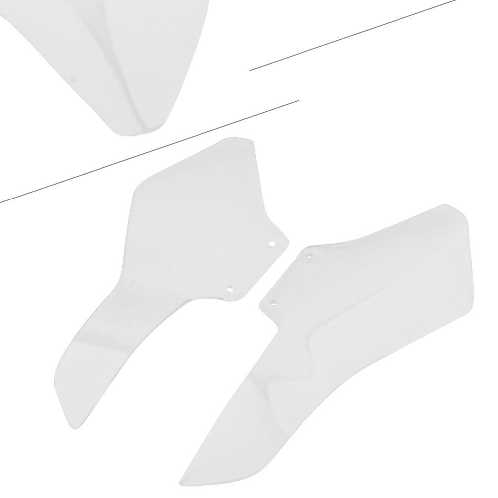 Motorcycle Front Side Wind Deflector Windshield for BMW R18 B Bagger