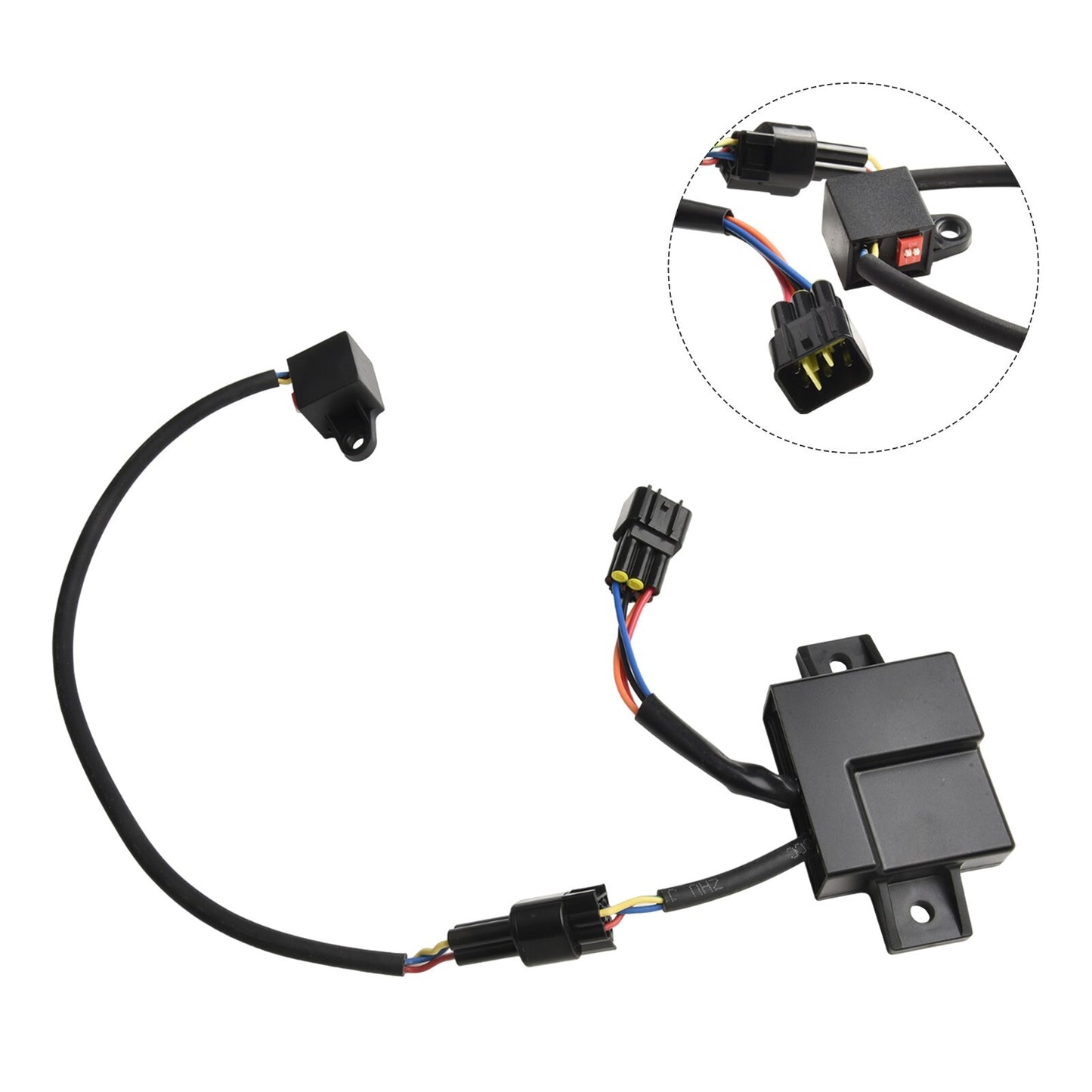 CDI Rev Ignition Box for Suzuki LTZ50 Speed Limiter Removal Black Color Design