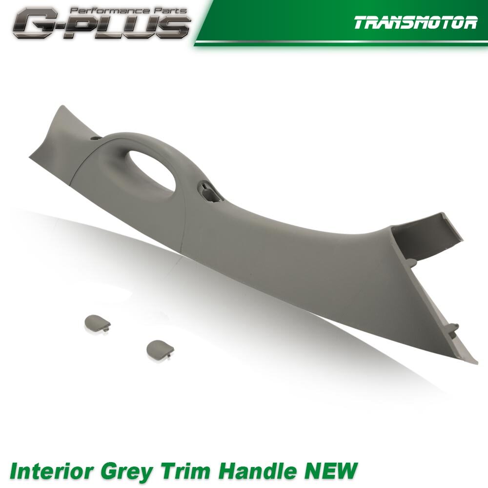 Fits 2004-2008 for Ford F-150, Grey Passenger Side Front A-Pillar Trim Handle