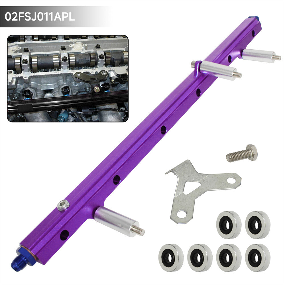 High Flow Fuel Injection Injector Rail for Toyota Supra Aristo JZA80 2JZ-GTE PL