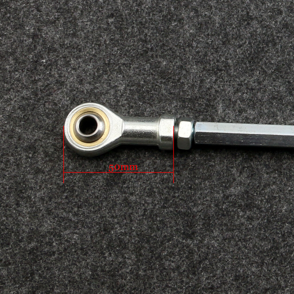 275mm 8mm Steering Shaft Tie Rods Rack Kits Ball Joint Tie Rod Steering Shaft