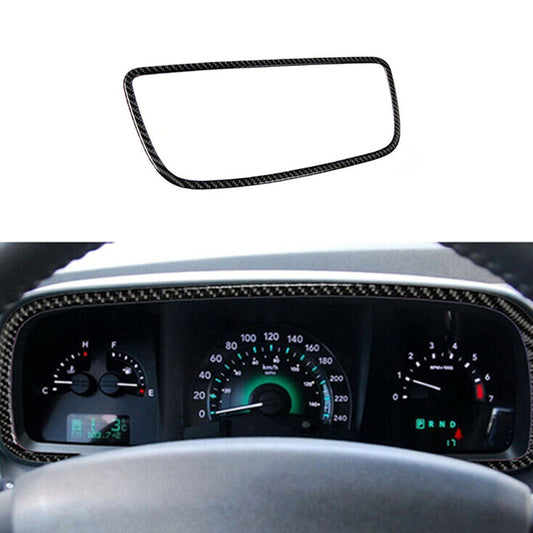Carbon Fiber Interior Dashboard Frame Cover Trim for Dodge Journey 2009-2010 SXT