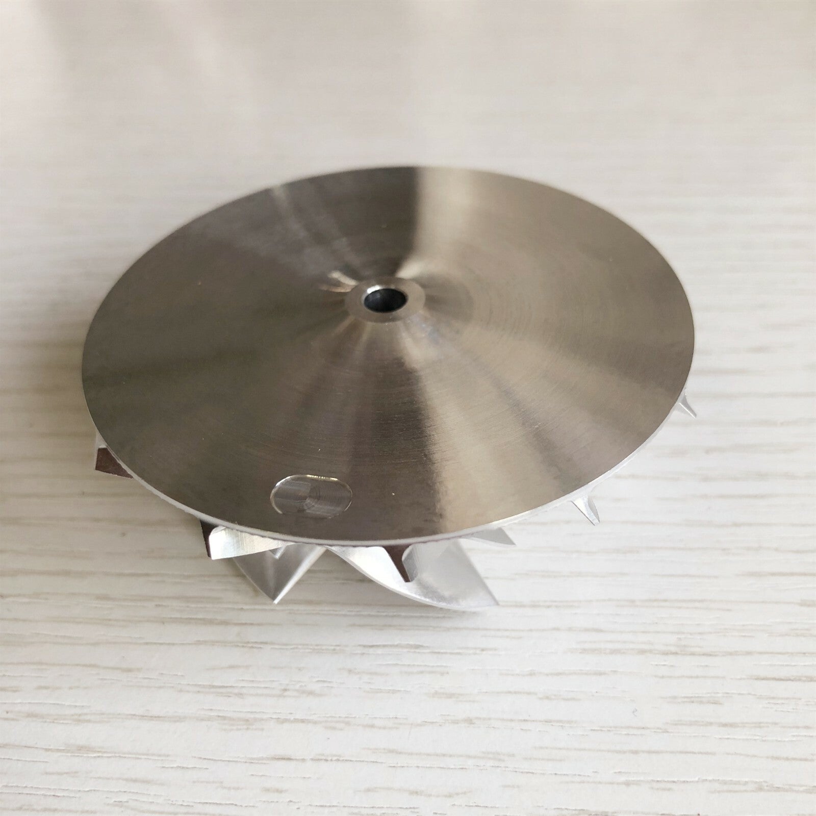 RHF5 54.06/71.40 mm 6+6 blade high-performance turbine blank compressor wheel