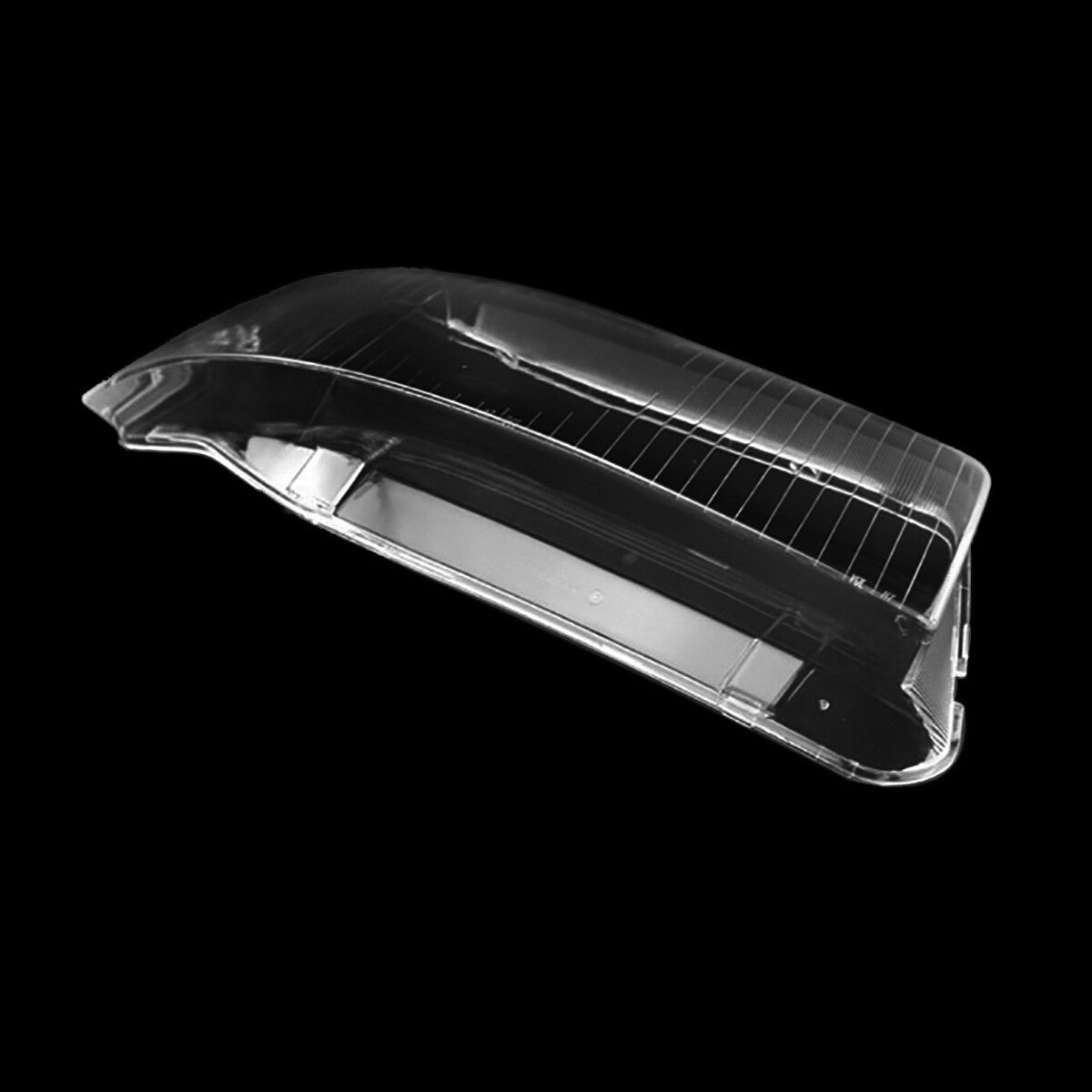 2-Piece Headlight Transparent Lens Caps for Audi A6 C5 2003-05 Left + Right Headlight Caps