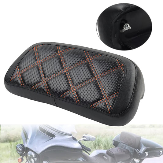 for Harley Street Electra Glide 2014-Up PU Leather Tour Pak Trunk Backrest Pad