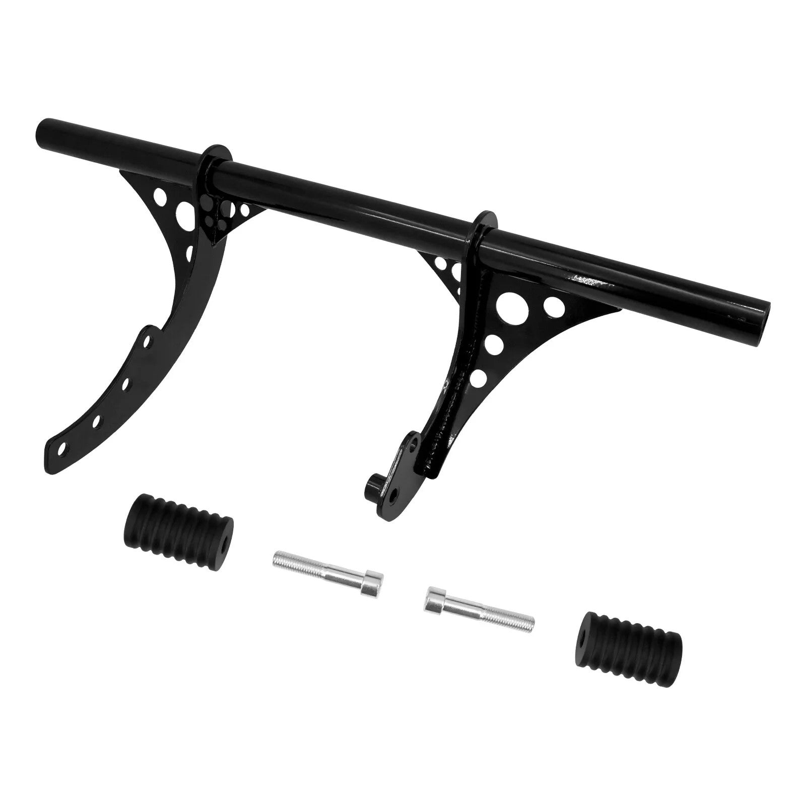 Front Highway Engine Guard Crash Bar Black for Harley Street Bob Low Rider 12-23