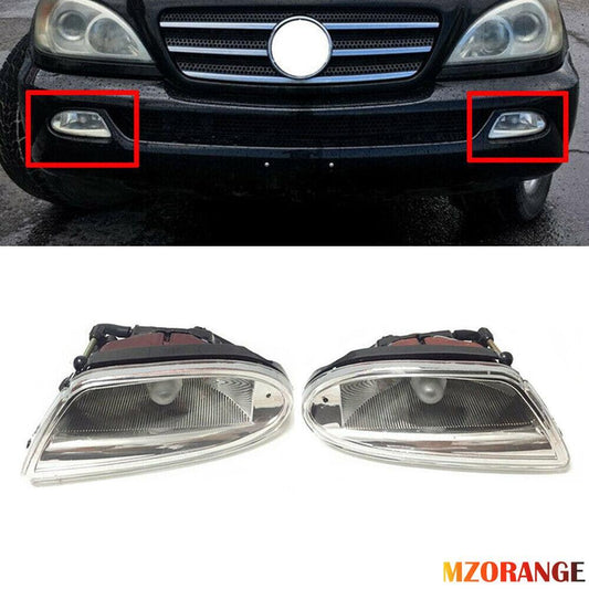 2¡Á F¨¹r for Mercedes-Benz W163 1998-2005 Nebelscheinwerfer Links+Rechts 1638200428