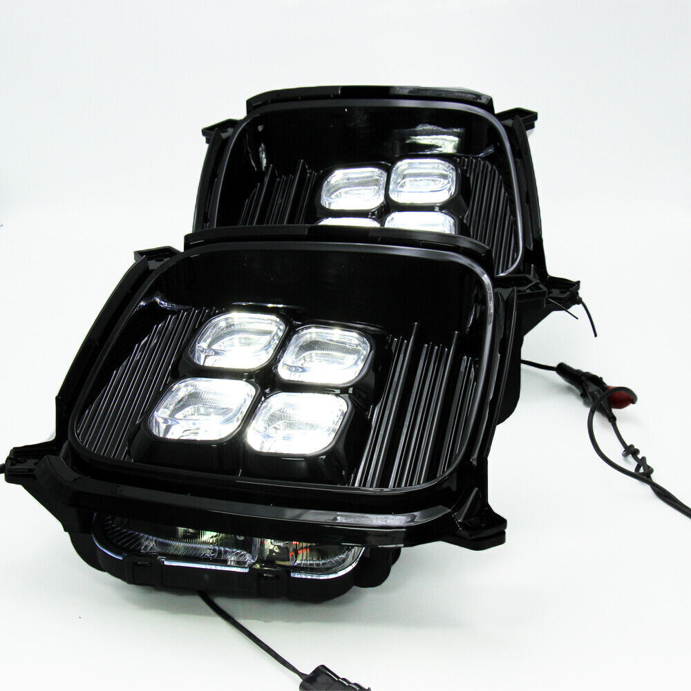 Applicable to 2012-2014 for Hyundai for Kia Sorento LED Front Fog Lights and Daytime Running Lights (DRL)