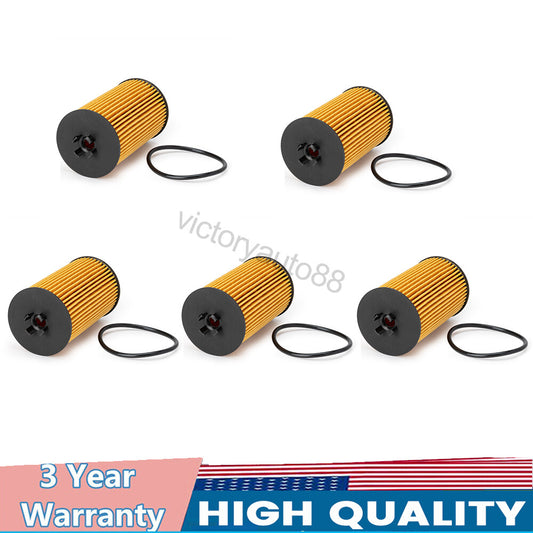 5x 5650359 Engine Oil Filter for Chevrolet Equinox 2018-2019 Colorado 17-22 for GMC