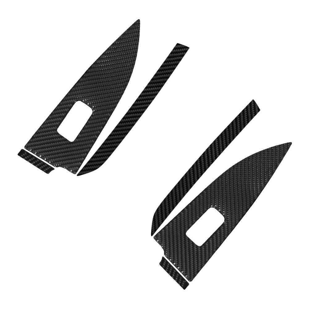 Carbon Fiber Rear Door Window Control Cover for Subaru Legacy Outback 2010-2014
