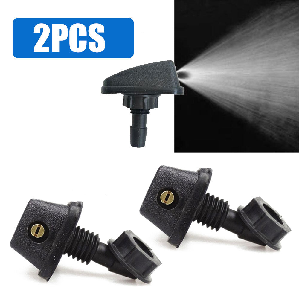2-piece universal car window washer nozzle water jet set