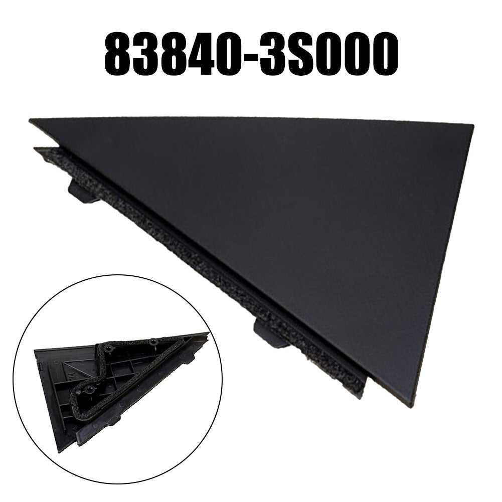 Right Side Rear Door Pillar Triangle Molding Cover for Hyundai Sonata 2009-2014