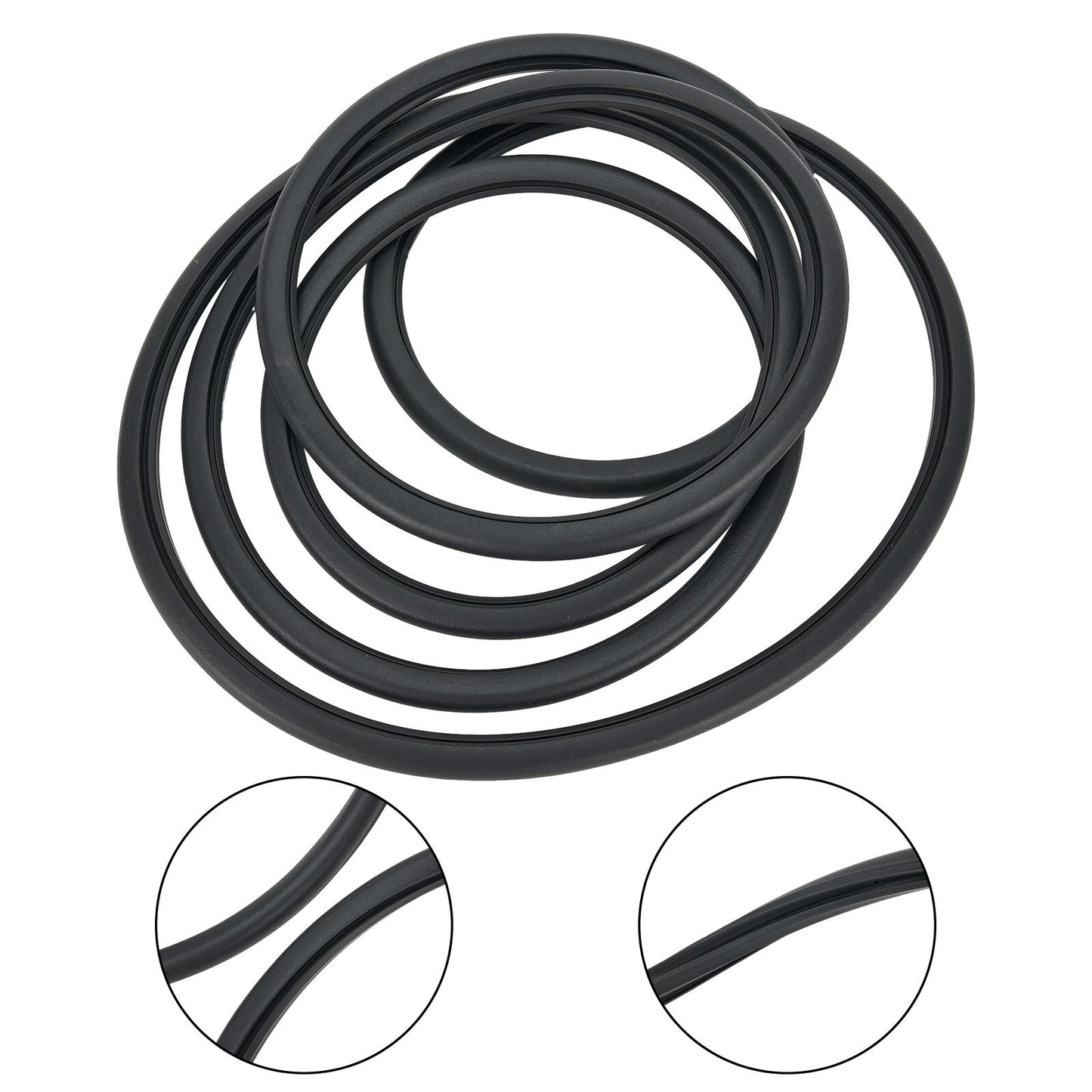 One LR02393 sunroof glass sealing gasket is suitable for 06-13 for Land Rover for Range Rover Sport.