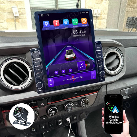 Android Auto Carplay for Toyota Tacoma 2016-2021 Car Stereo Radio GPS Screen BT