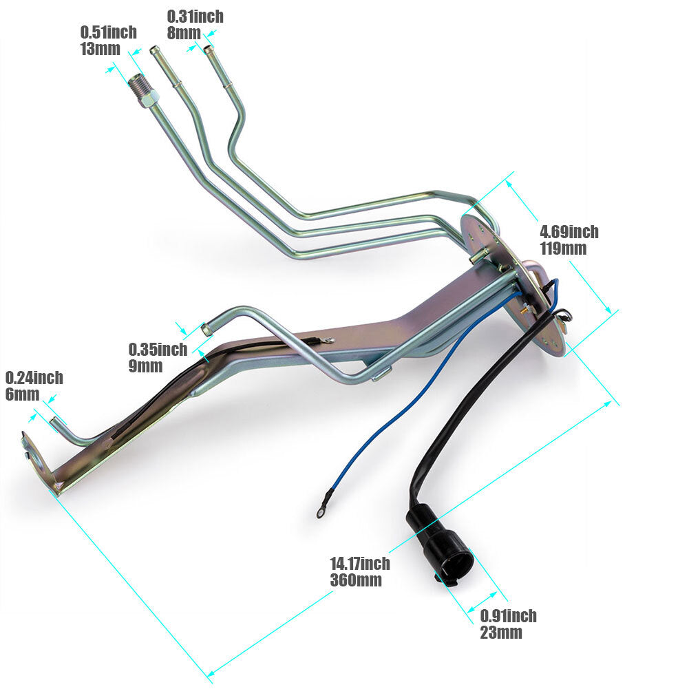 Fuel Pump Hanger Tube Assembly 23206-35101 for Toyota 4Runner 86-92 Pickup 89-95