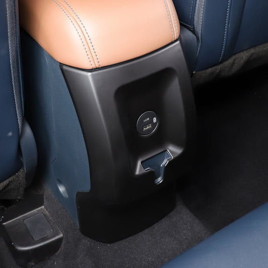 Black central control storage phone slot anti-slip tray mat for Ford Maverick 22