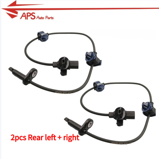 Two-pack of ABS wheel speed sensors (left, right, rear) suitable for Acura MDX (07-13) and ZDX (10-13).