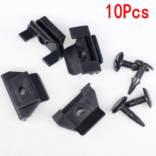 Front Bumper Fender Liner Clip with Pins Fastener Retainer X10 for Toyota for Scion