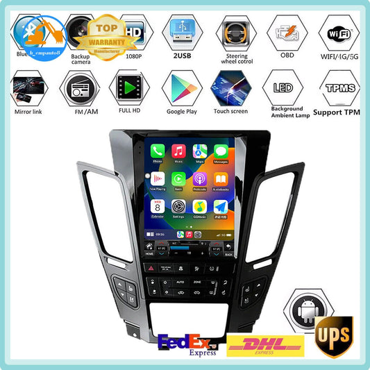 10.4 Android 11 Radio Screen for Cadillac CTS CarPlay GPS NAVI Wifi 2RAM/32ROM